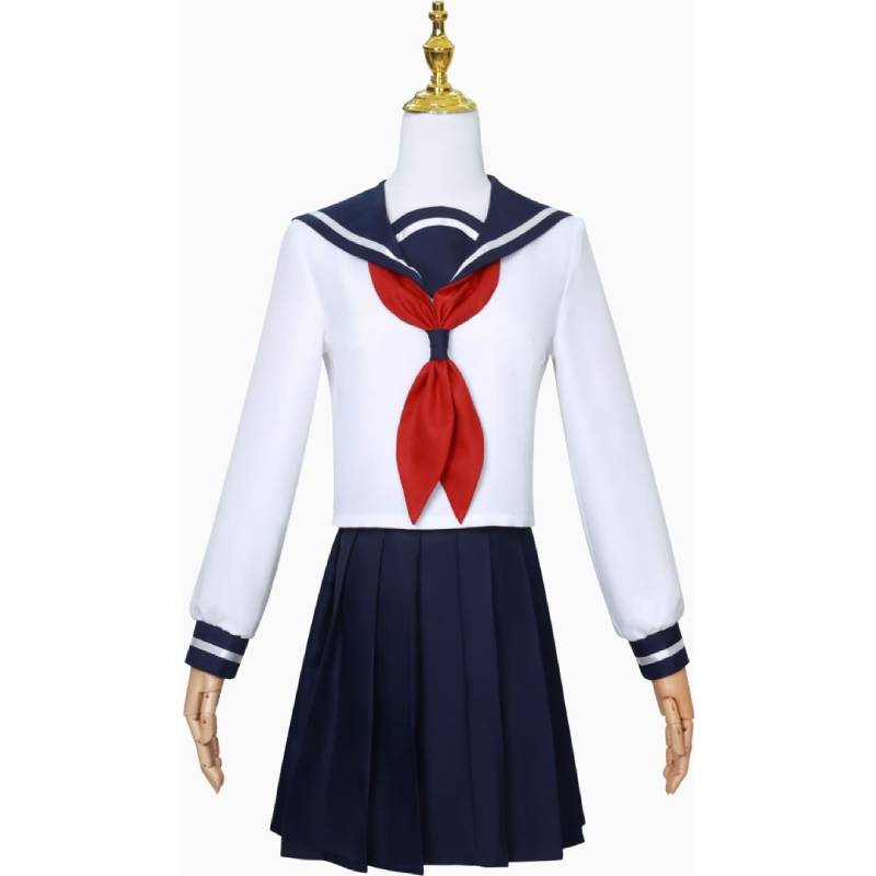 

Сценический костюм Муцуми Ёзакура для выступлений, ролевых игр, косплея, вечеринки XXXL темно-синий