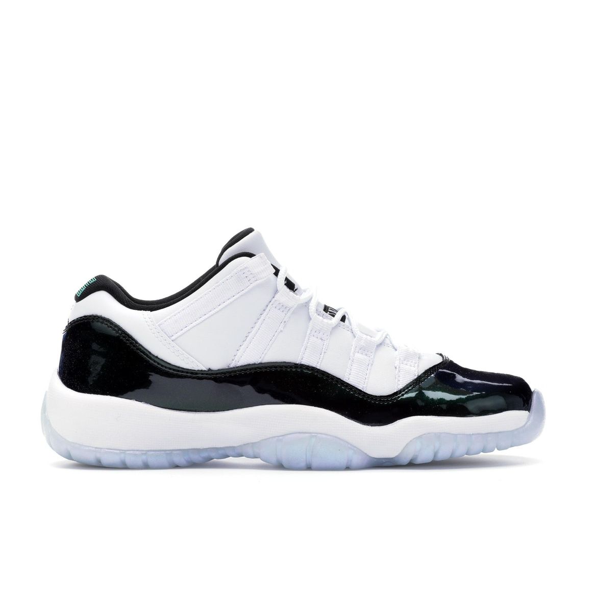 

Кроссовки Air Jordan 11 Retro GS Emerald Kids White Emerald-Rise-Black 528896-145