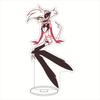 Hazbin El Cute Acrylic Stand Figure Alastor Husk Angel Dust Decorative Ornaments Stand Model Fans Collect Gifts Toys
