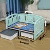 Removable Pets Moisture Resistant Dog Bed Breathable Ground Dog Bed Suspended Anti-skid Dog Sleeping Nest Durable Pet Products
