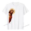 Funny Quote Jesus Meme I Saw That Christian TShirt Camisas Unisex Top TShirts Fashionable Design Cotton Unisexs Tops Tees Cosie