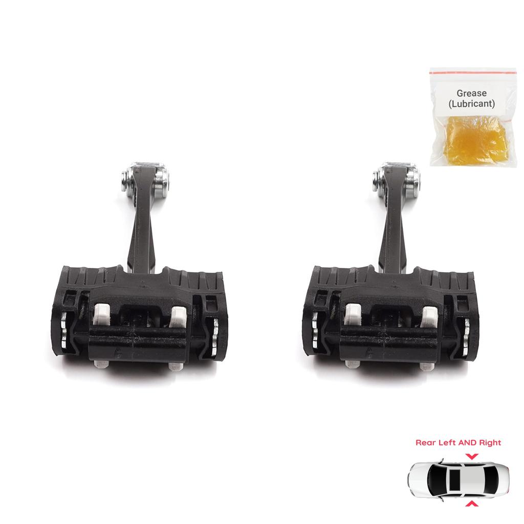 EDP942-1 2 Pieces Rear Left AND Right Door Catch Hinge Brake Stop Check Strap Limiter for Peugeot 508 MK1 W23 8D 8E 2010-2018 9670519680