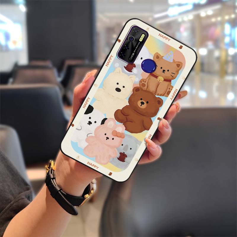 Silicone Waterproof Phone Case For Tecno Camon15/15Air/16S/KD7H/CD6/CD7/Spark5/5Pro Soft case Anti-knock Protective TPU