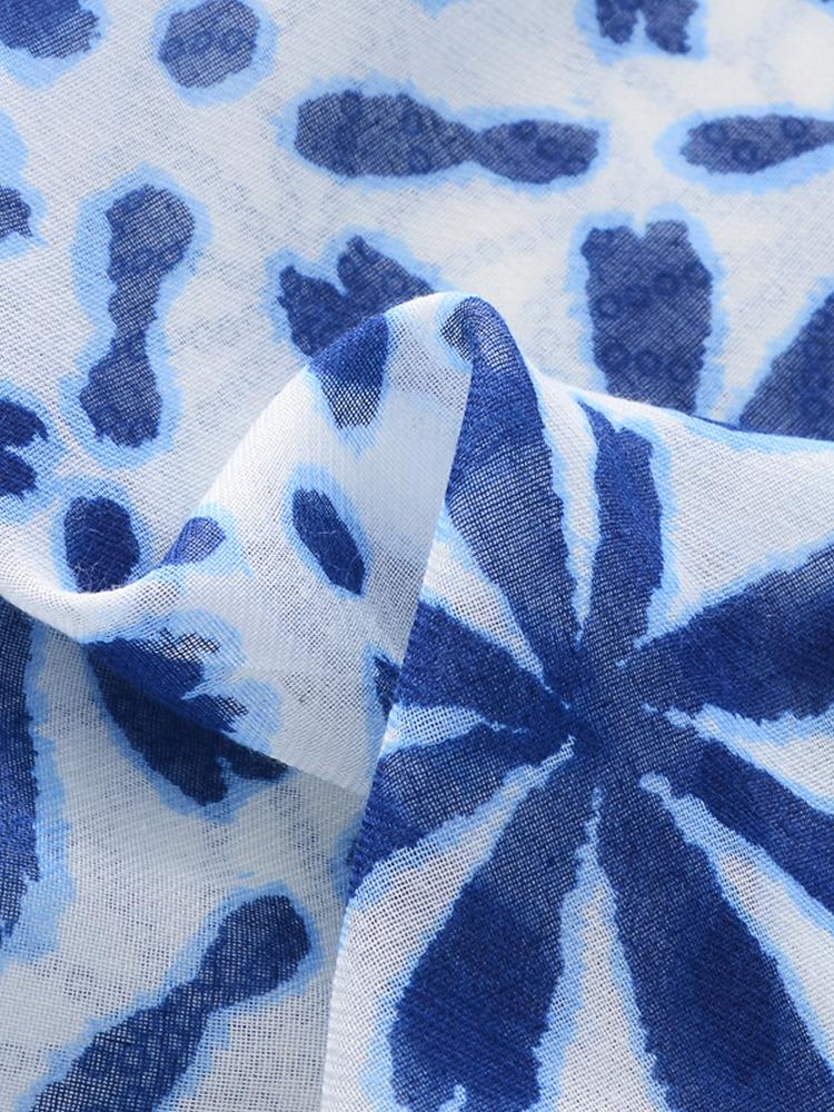 Cotton Linen Women Silk Scarf Floral Print Tassel Beach Shawl Femme Mujer Pareo Muffler Bufandas Stoles Hijab Bandana Summer