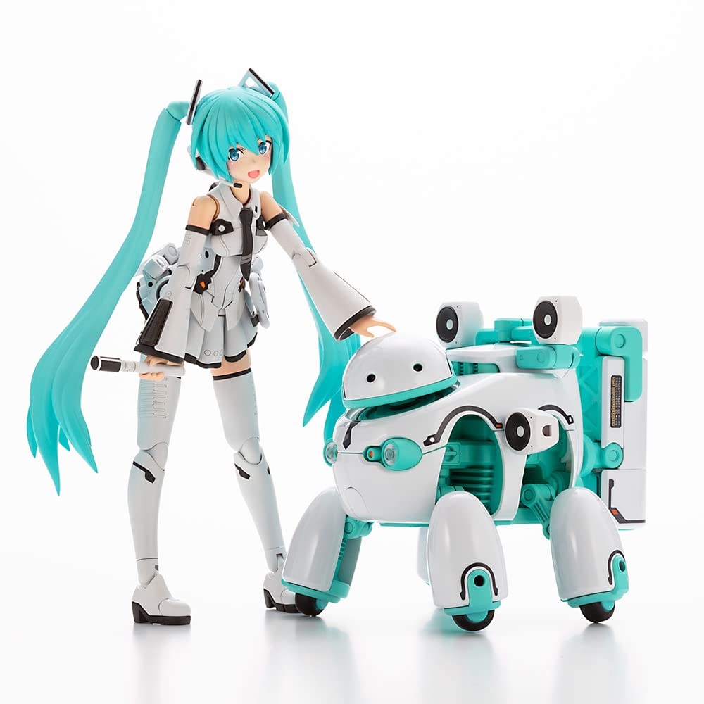 Kotobukiya Frame Music Girl Hatsune Miku [Maruttoys Ver.] with TAMOTU [Miku Ver.] Height approx. 150mm Non-scale Plastic Model Molded in Color FG145