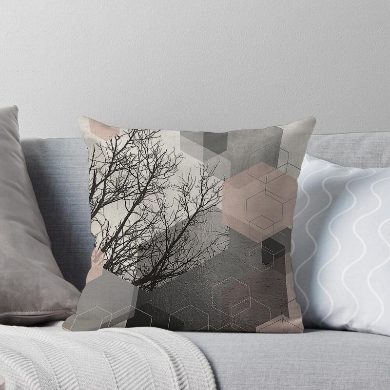 House Decorative Home Pillowcase for Sofa Cushion Cover Modern 45*45 Nordic 40*40cm 40x40cm 50x50 Living Room Abstract 60x60