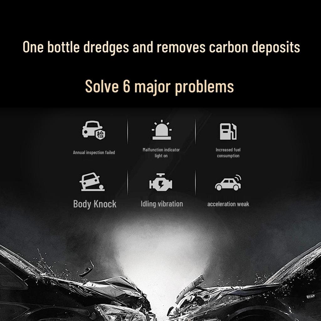Xingshihu Black Gold Fuel Additive: Engine & Oil Circuit Cleaner, Carbon Remover.