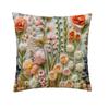 1pcs 45cm 3D Soft Cushion Pillow Cover Elegant Plant Floral Pillowcase for Home Living Room Bedroom Decoration Cushion Cover