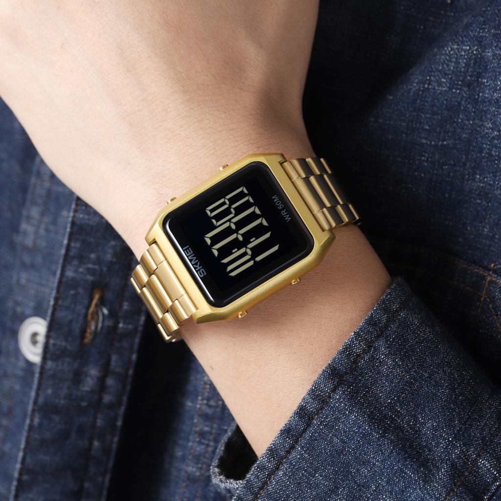 SKMEI 1879 Calendar Digital Wristwatch reloj hombre Back Light Sport Watches Mens Chronograph Alarm Clock 5Bar Waterproof