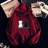 Factory direct sales hooded fleece sweater women's 2019 autumn and winter Korean version loose women's tops versatile trend students