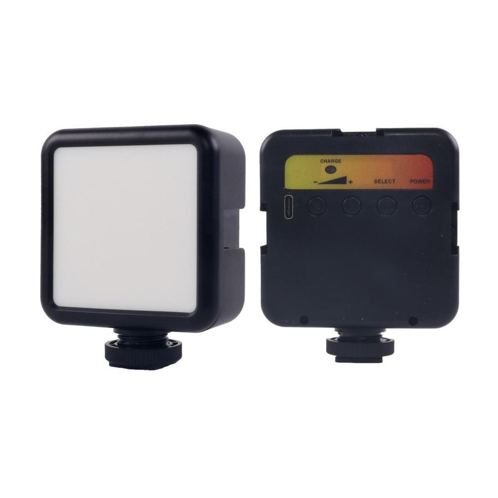 Portable RGB Photography Light: Cold/Warm Square Soft Light for Outdoor Live Broadcasts