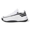 adidas Predná časť Pohodlné Ľahké Tlmiace Nárazy Odolné Nízke Basketbalové Topánky Pánske tenisky Biela Čierna ID8589