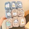 Bai Zi En Cartoon Plush Children's Anti-Stain Sleeve Covers