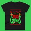 Merry Christmas Santa Claus Reindeer Antlers Womens T Shirt Mens Tops Tees Unisex
