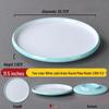 Melamine Nordic Style Cold Dish & Stir-fry Plate for Restaurants and Hotels