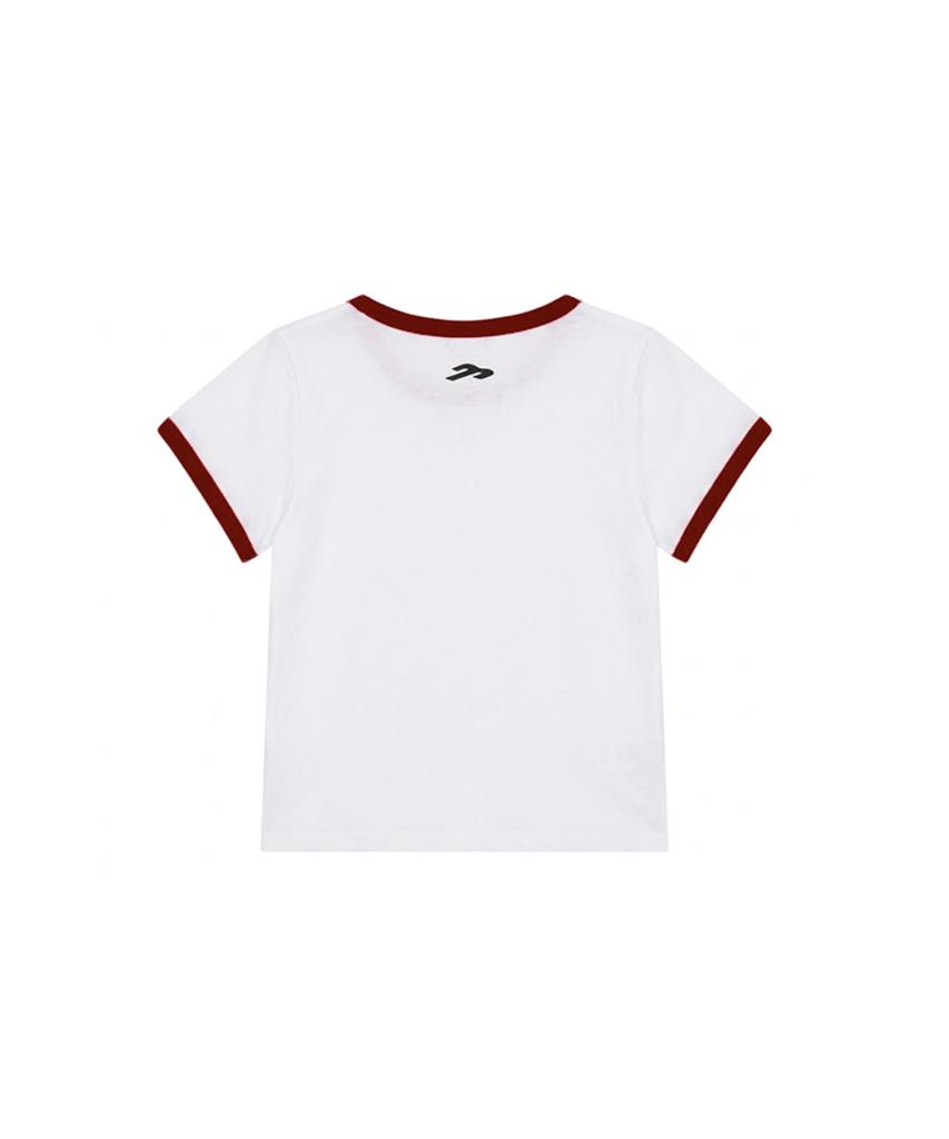 Tansanmageunesyum Ringer T-Shirt (White)