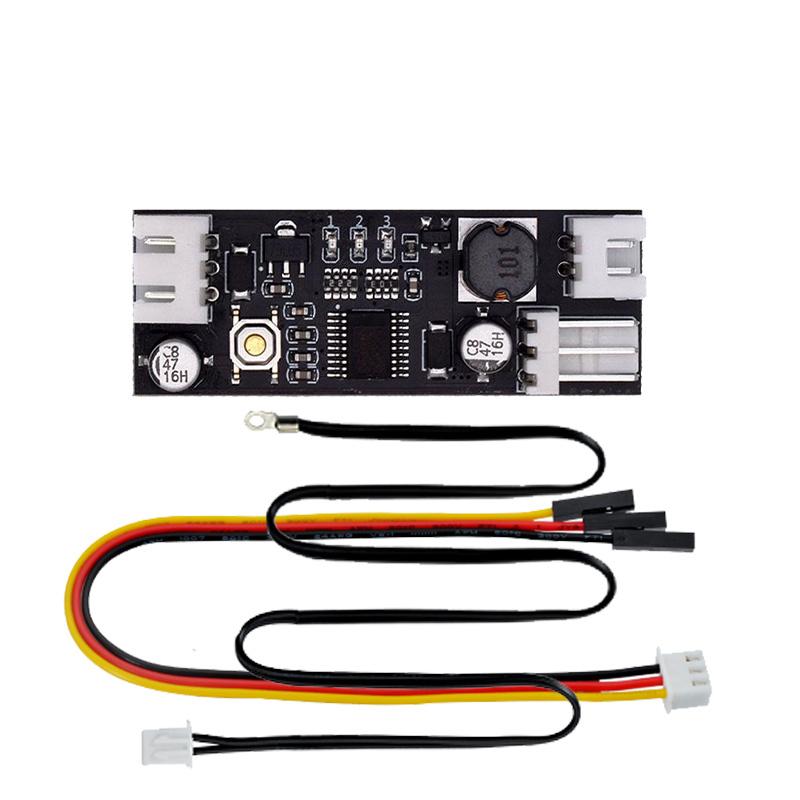 VISSQH 12V PC Lüfter Regler - Drehzahlregler Mit USB Adapter