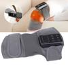 Cordless Knee Massager with Heat Re able Smart Heated Knee Wrap with 5 Temperature Settings 3 Vibration Modes for Elbow Gray