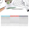 10Pcs Ball Points Pens Refills Metal Ballpoint Pen Refills, Replaceable Refills