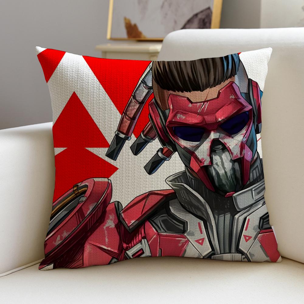 Competitive AApex LegendsS Cushion Cover Breathable and skinfriendly linen pillowcase square removable and washable cushion