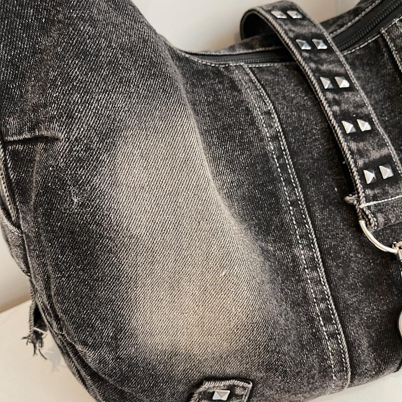 Torba Kowbojska Damska Duża Pojemność Podpachowa Pierogowa Torba na Ramię