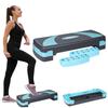Aerobics Step 78 Fitness Exercise 3 Steps Modular Adjustable Platform