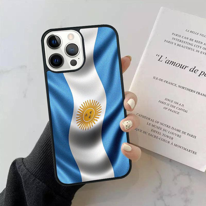 Argentine National Flag Phone Case Cover For iPhone 17 Air 15 13 Pro Max 16 14 Plus 11 12 Apple max