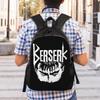 B-Berserkes Laptop Backpack Men Women Casual Bookbag for School College Student Adventure Bag