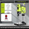 Compact 220V High-Power Bench Drill Press: Industrial-Grade, Multifunctional, High-Precision Milling Machine with Worktable.