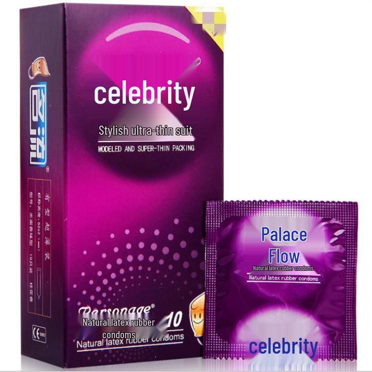 Celebrity Ultra-Dünne Kondome: Eis & Feuer, Super Straff, Lang Anhaltend, mit Hyaluronsäure