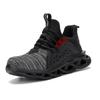 Men’s Four-Season Steel Toe Safety Boots: Anti-Smash, Anti-Puncture, Wear-Resistant, Comfortable High-Top Work Shoes