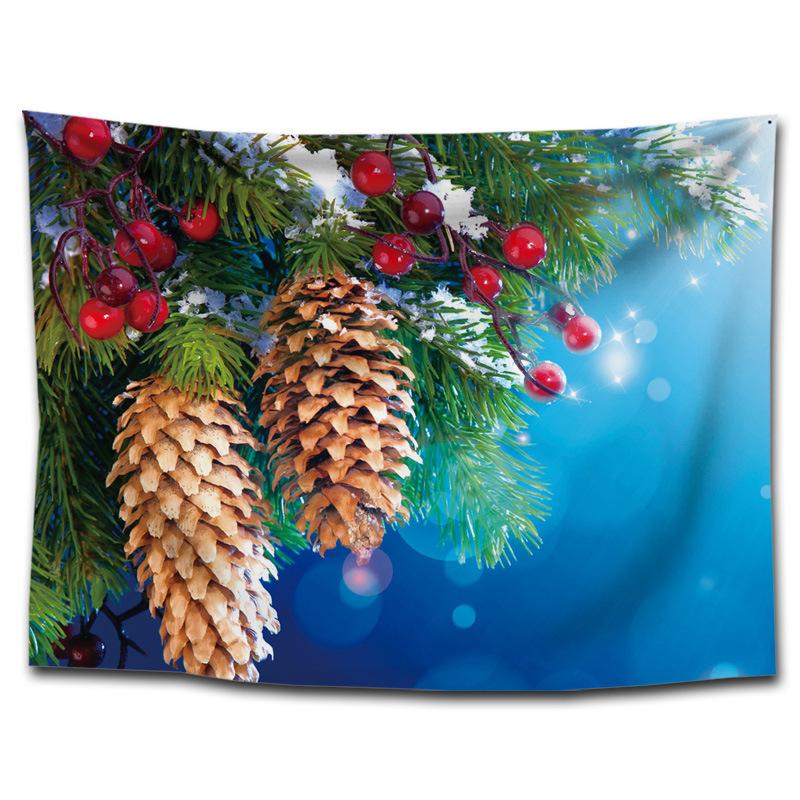 

Подвесная ткань для новогоднего магазина, праздничная модная брендовая настенная ткань, фоновая ткань, рождественский гобелен для спальни 230x180cm
