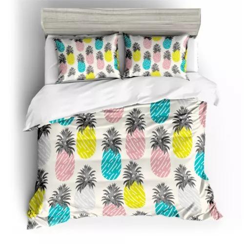 Comforter Pineapple Bed Decoration First Choice Gift Suitable For Children Boys Girls And Adults Soft Warm And Breathable