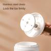 Household Small Size Hand-Operated Making Smoothie Machine with Ice Cube Mold Kitchen Hand Shaved Ice Breaker Ice Crusher