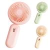 Folding Handheld Fan 3 Speed Adjustable USB Rechargeable Summer Cooling Fan Portable Outdoor Travel Mini Personal Fan