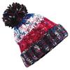 Womens/Ladies Corkscrew Pom Pom Beanie