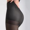 Kave Nude/Black 40D Tights Pantyhose For Women 40 Deneier Sheer Tights Tummy Control Stockings With Rip Resistant Toes