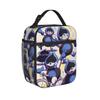  Lancer Face  Thermal Insulated Lunch Bags for Travel  Reusable Bento Box Men Women Cooler Thermal Lunch Box