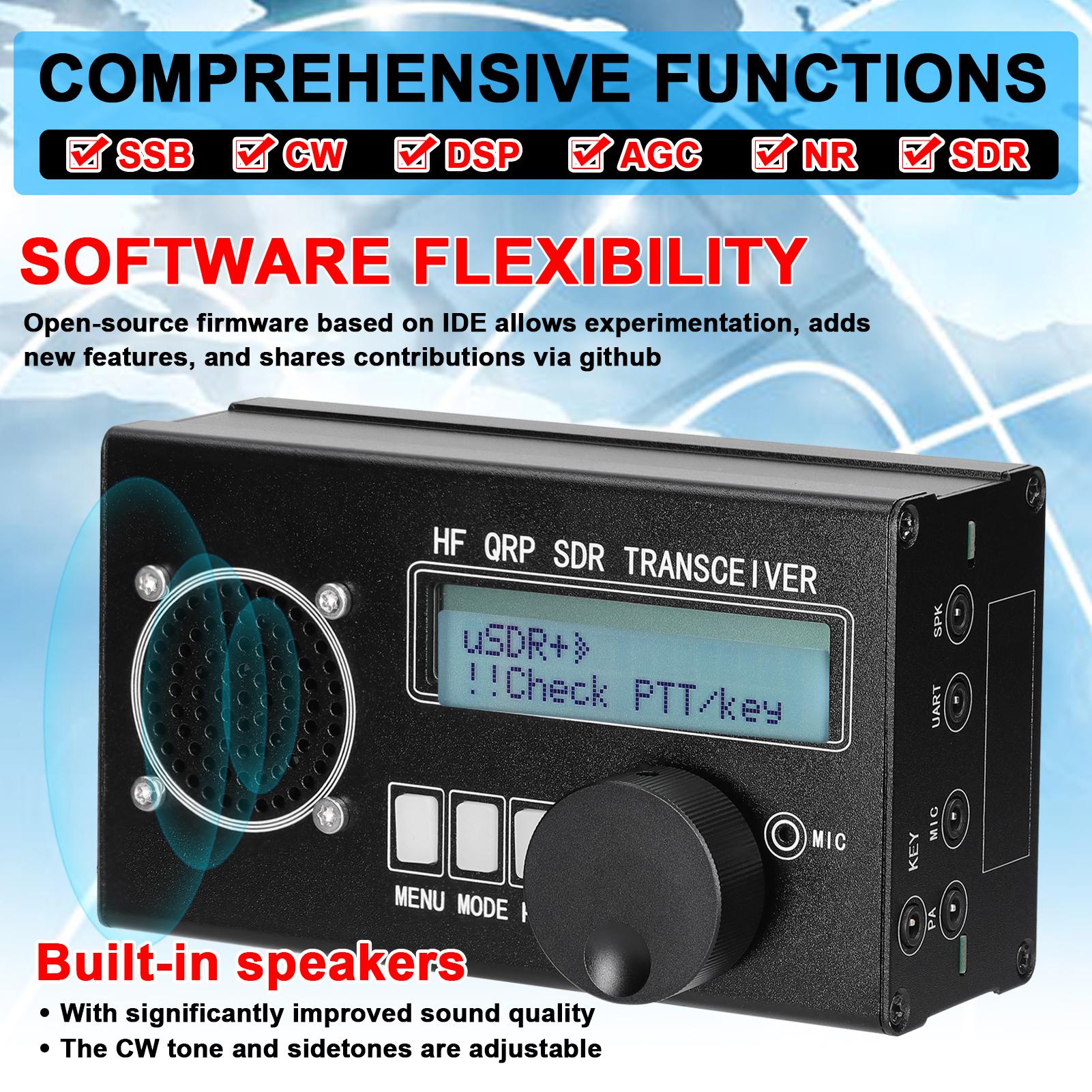 USDR uSDX 8 joslu SDR visu