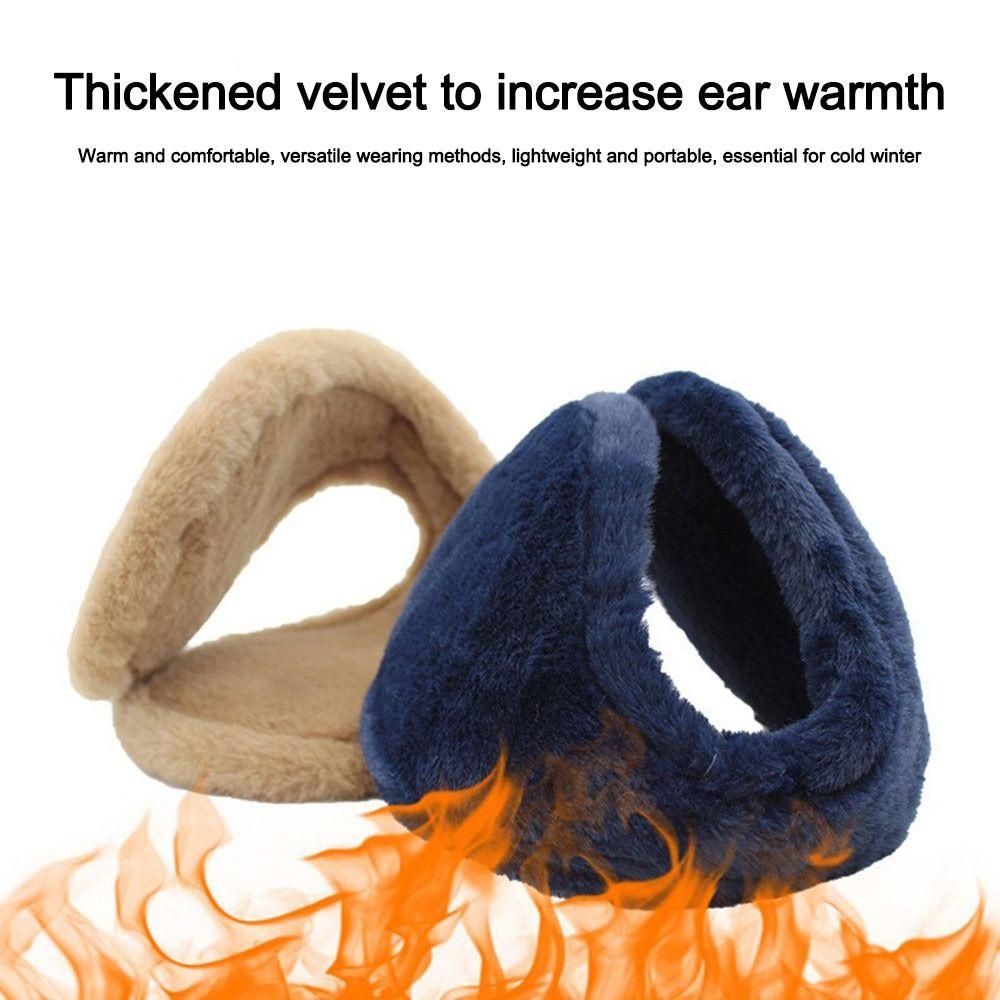 Thicken Windproof Earmuffs Autumn And Winter Keep Warm Plush Ear Muff Ear Warm Protector Outdoor Cycling Warmer Soft Ear Muffs