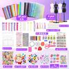 Clothing Design Making Educational Toy for Girls and Kids and Instructions No-Sew Kit, Handmade/Craft Kit, Toy, (Pattern Included)