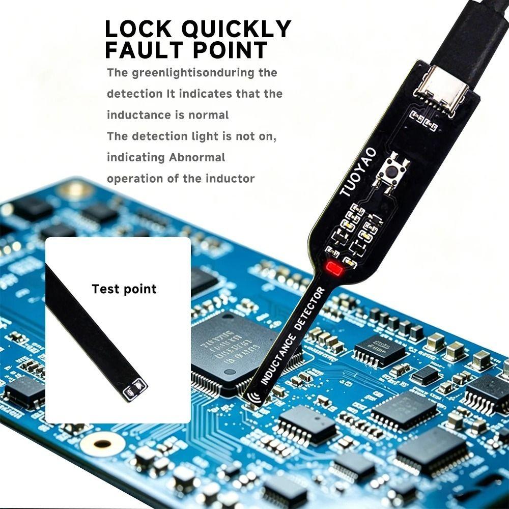 High Accuracy Inductor Detector Tool Strong Stability Quick Fault Check Tool  Electronics Repair