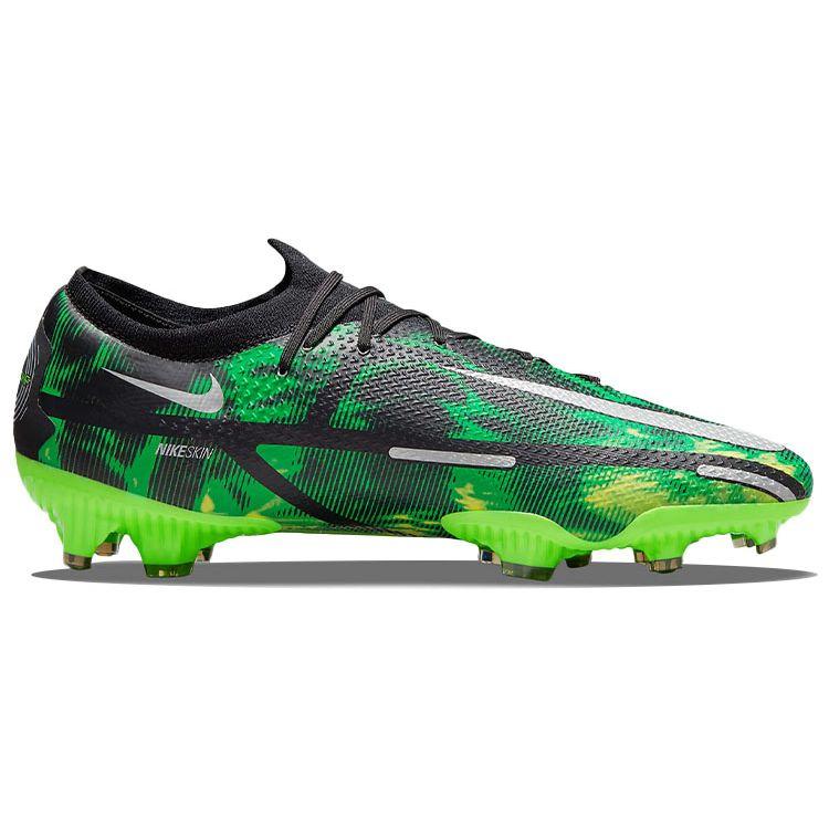 Nike Pantofi sport unisex Phantom GT2 Pro FG Shockwave Verde Negru Verde-Strike DM0734-003