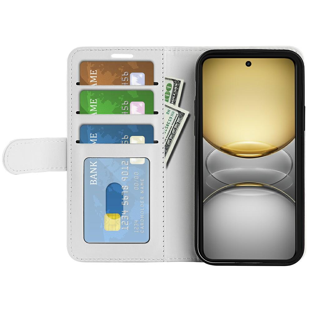 

For Realme C75 Wallet Case Crazy Horse Texture Stand Leather Phone Cover Black