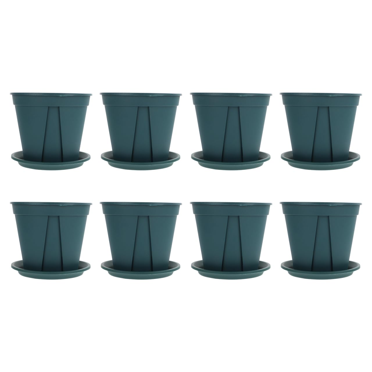 

ledmomo Slit Rose Size Plastic Rooting Plastic Houseplant Pots with Guides Roots to the Bottom of the Prevents Root Set of 8 Pots, Pots, 4, Planter,