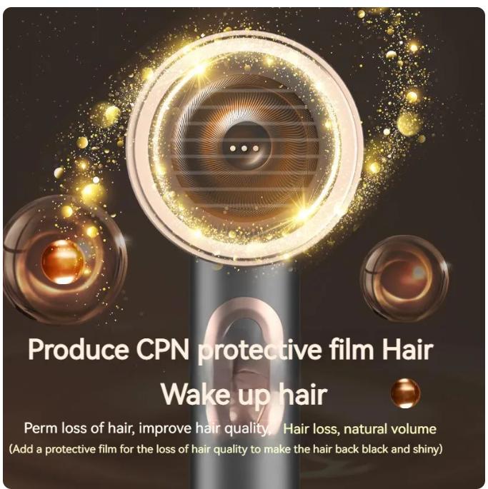 Xiaomi 2200W Hair Dryer Low Radiation Double Negative Ion Blue Light Hydrating Care Electric Blow Drier Strong Wind Speed Drying