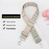Adjustable Crossbody Horizontal Stripe Bag Strap for Women's Shoulder Bags