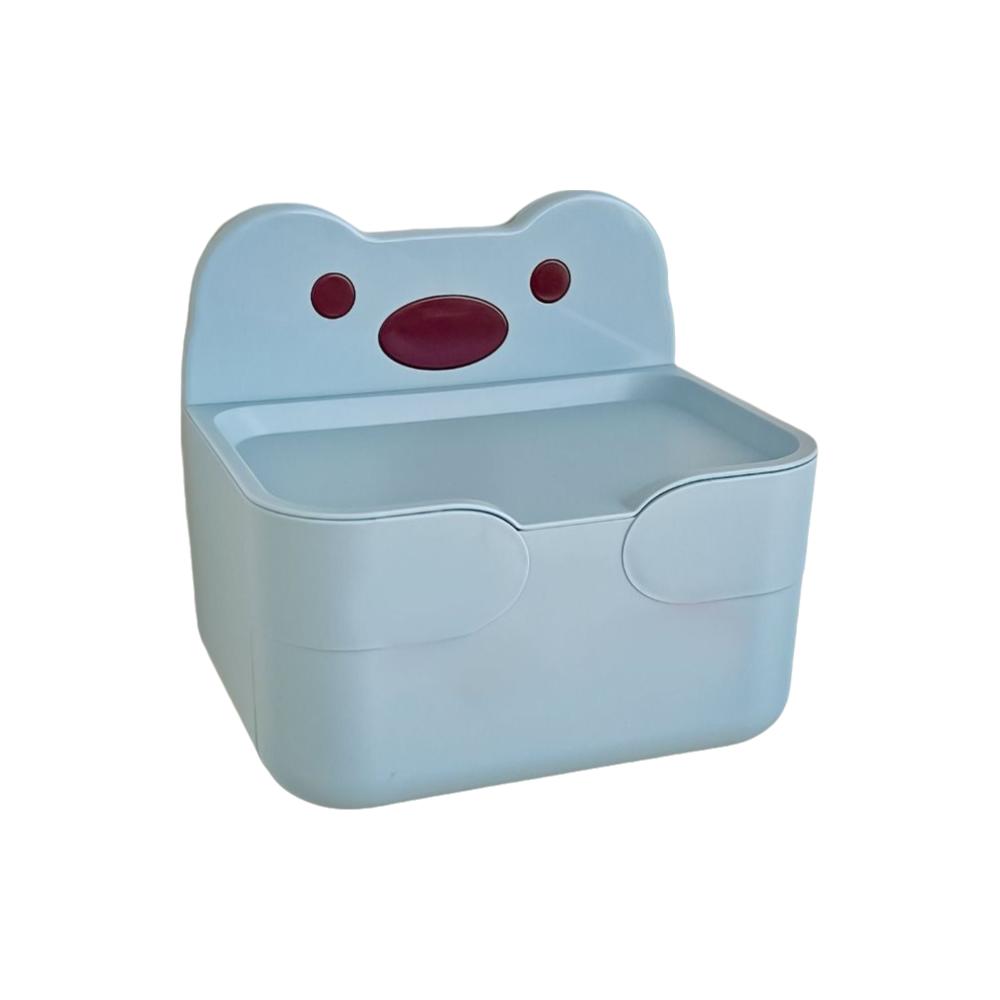 Wall Mounted Tissue Box Self-adhesive Toilet Roll Paper Holder Durable Paper Towel Holder Bathroom