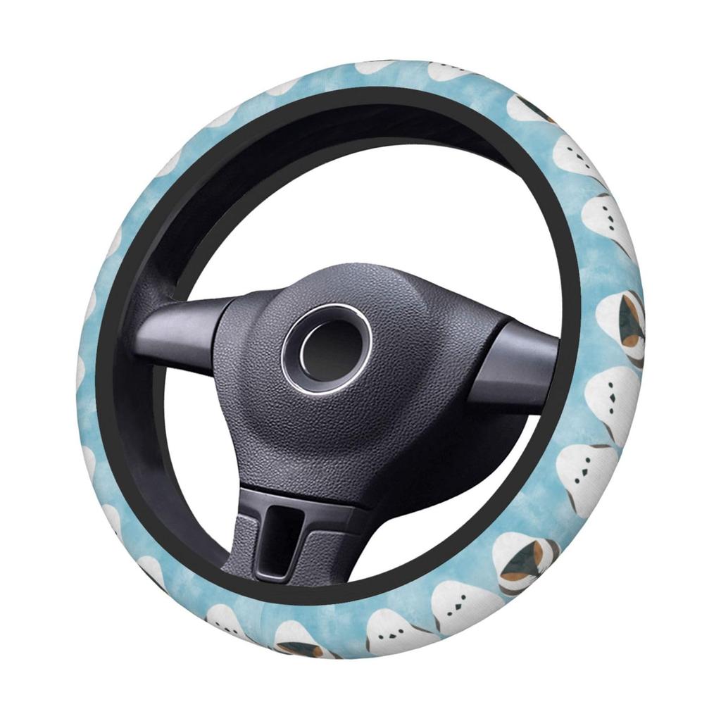 Asamike Steering Wheel Cover for Cars, Light Automobiles, Steering Cover, For Birds, Stretchable, Universal