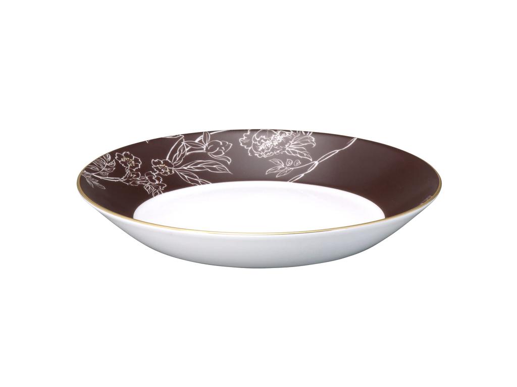 Okura Touen Touen x Garden of Silence Mini Diameter Made in [Okura Chiso] Plate, approx. 13cm, Japan, 54CS/C307